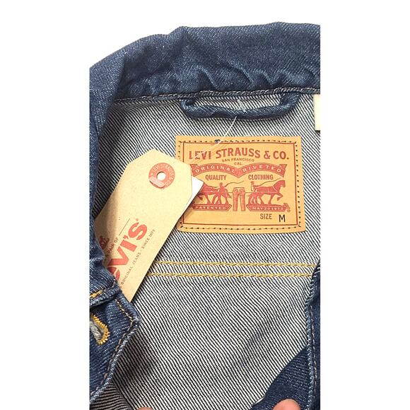 Levi's Ex-Boyfriend Trucker jean jacket women's medium - Picture 4 of 5